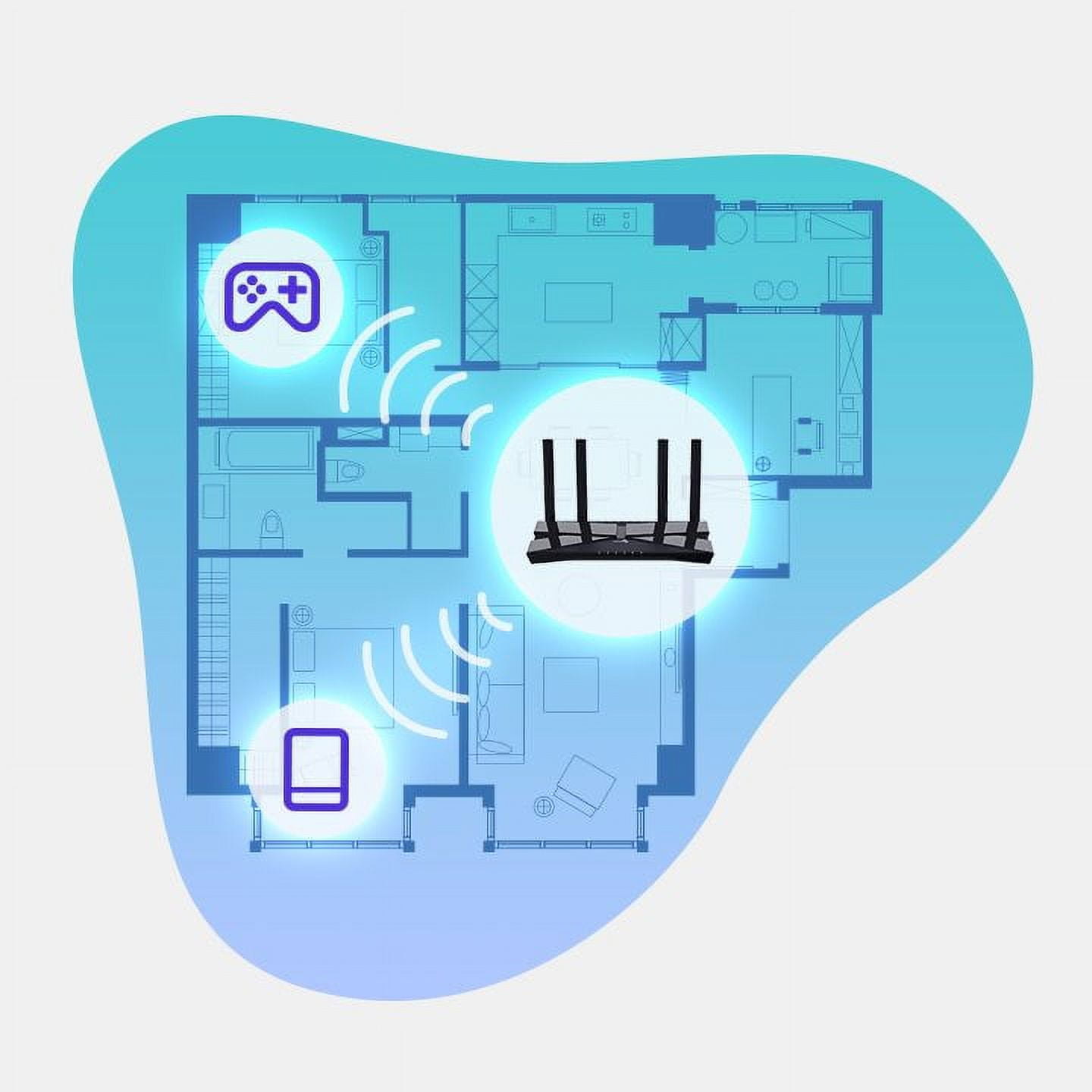 TP-Link | AX1800 4 Stream Dual-Band WiFi 6 Wireless Router | up to 1.8 Gbps Speeds| Upgrade Any Home Internet