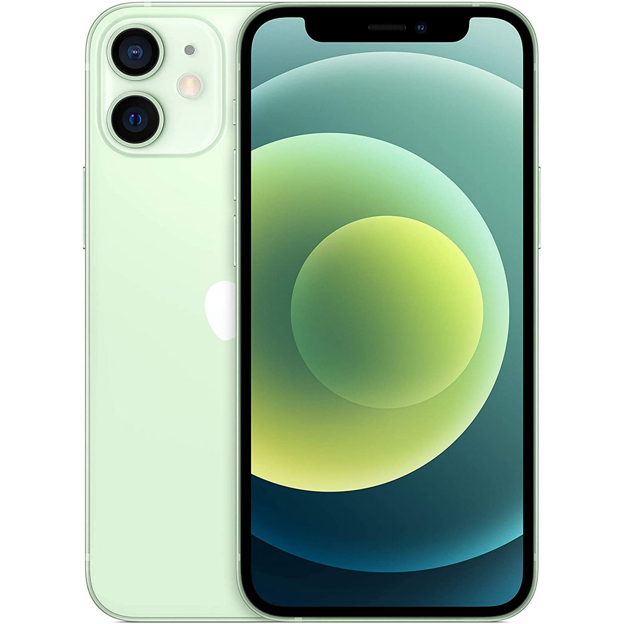 Restored Apple iPhone 12 mini - Fully Unlocked - 64 GB Green (Refurbished)