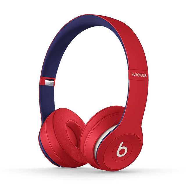 Refurbished Beats Solo3 Wireless On-Ear Headphones - Beats Club Collection - Club Red - MV8T2LL/A