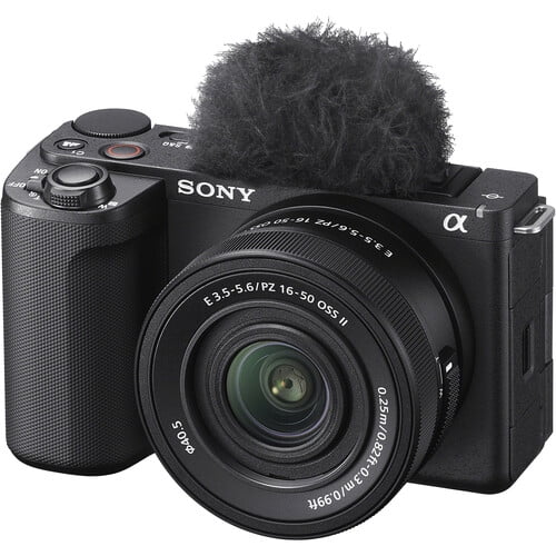 Sony ZV-E10 II Mirrorless Camera with 16-50mm Lens Black - ZVE10M2KB