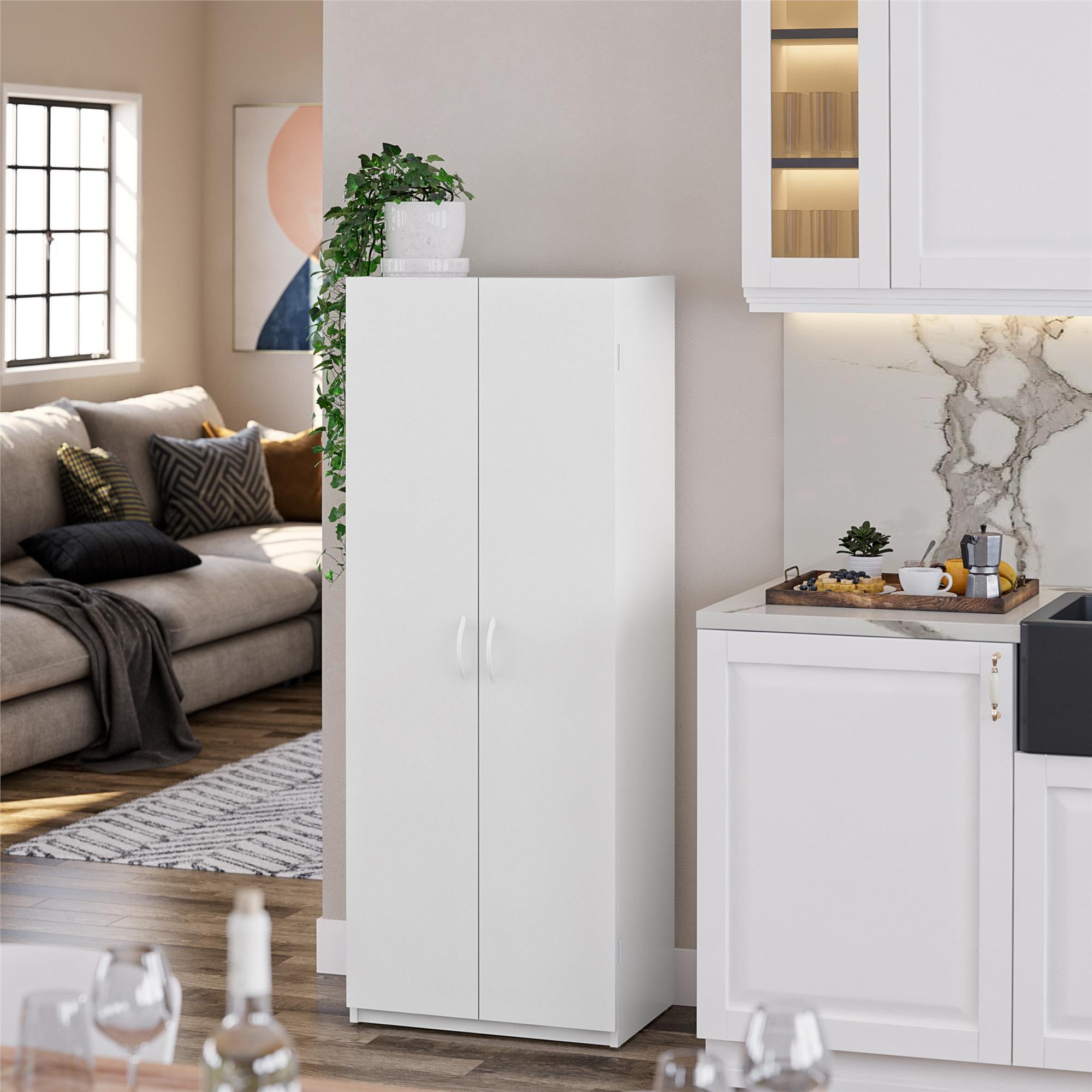 Mainstays 2 Door Storage Cabinet, White